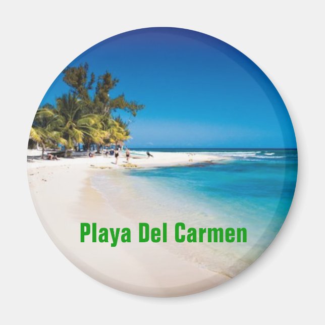 Playa del carmen magnet (Front)