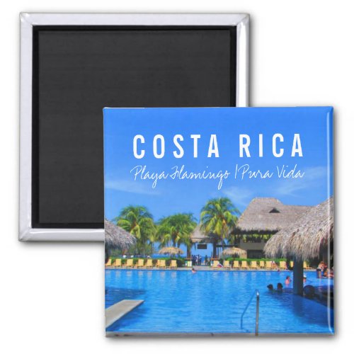 Playa Flamingo Resort Costa Rica Souvenir Magnet