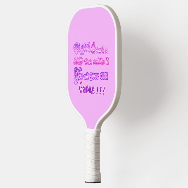 Playa queen pickleball paddle (Left)