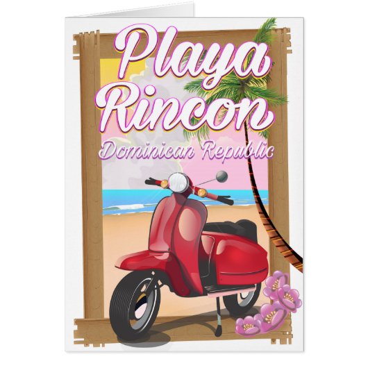 Playa Rincon Dominican Republic Cards (Front)
