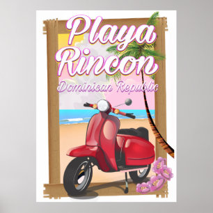 Playa Rincon Dominican Republic Poster