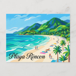 Playa Rincon, Samaná, Dominican Republic Postcard