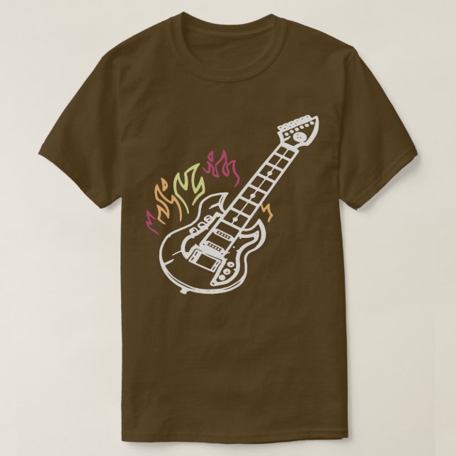 playable guitar T-Shirt (Design Front)