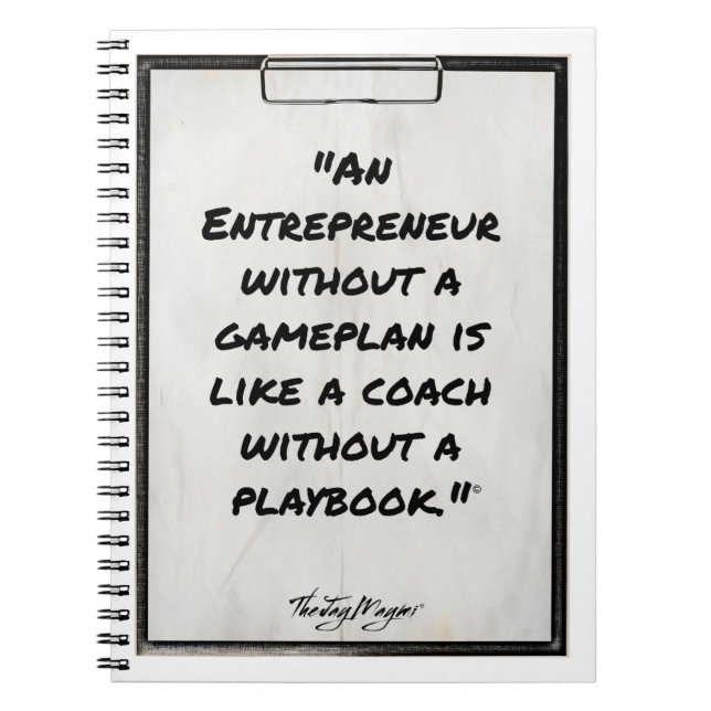 "Playbook" Notebook (Front)