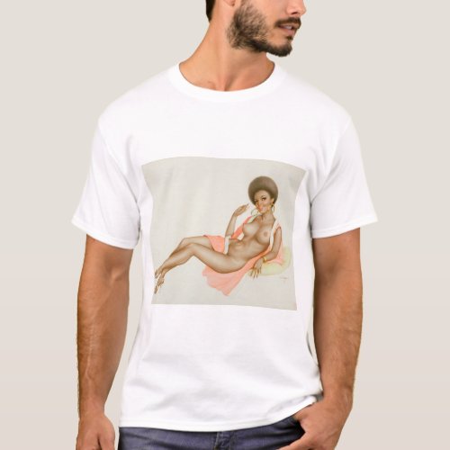 Playboy  Pin Up Art T_Shirt