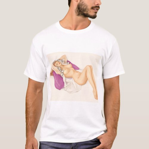 Playboy Vargas Girl_3 Pin Up Art T_Shirt