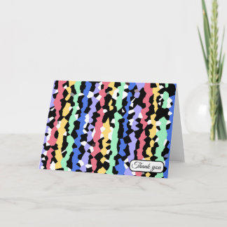 Playdate Confetti Thank You Card