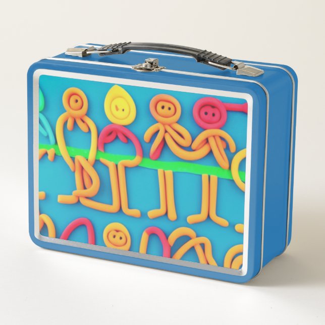 Playdough Collection Metal Lunch Box (Front)