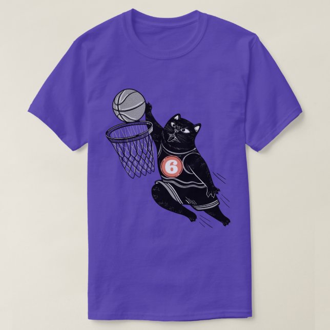 played basketball cat  T-Shirt (Design Front)