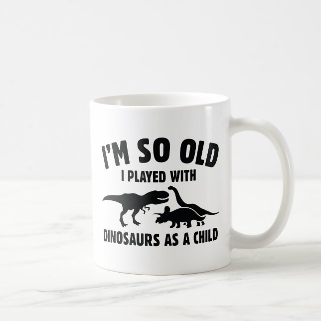 Played With Dinosaurs Coffee Mug (Right)