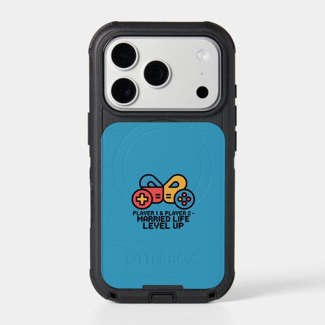 Player 1 & 2 Married Gamer Otterbox iPhone Case (Back)