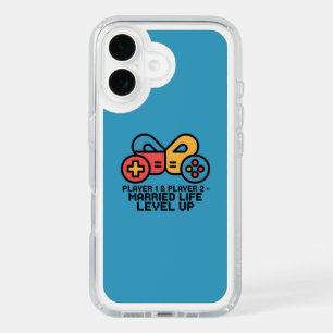 Player 1 & 2 Married Gamer iPhone 16 Case