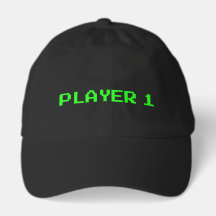 PLAYER 1 Ball Cap Hat