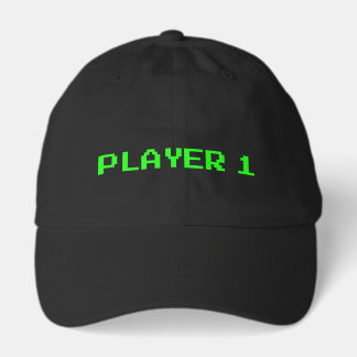 PLAYER 1 Ball Cap Hat