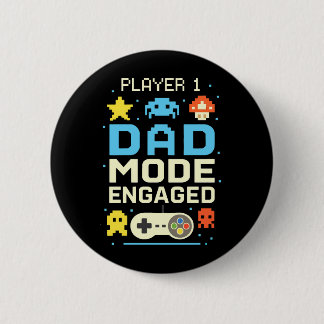 Player 1 Dad Mode Engaged Button