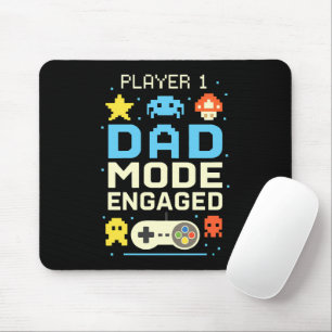Player 1 Dad Mode Engaged Mouse Pad