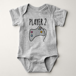 Player 2 baby bodysuit