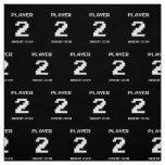 Player 2 gamer design fabric