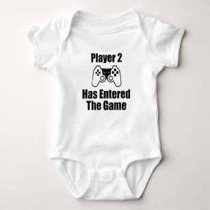    Player 2 Has Entered The Game Baby Bodysuit