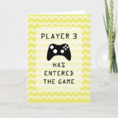 Player 3 Entered the Game Pregnancy Announcement | Zazzle