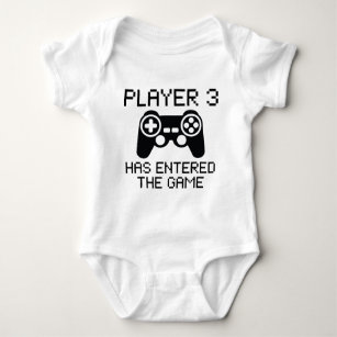 Player 3 Has Entered The Game Baby Bodysuit