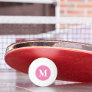 Player Coach Monogram Girly Pink Table Tennis Beer Ping Pong Ball