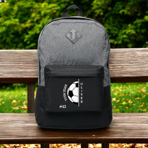 Player Name | Team Name | Number | Soccer Port Authority® Backpack