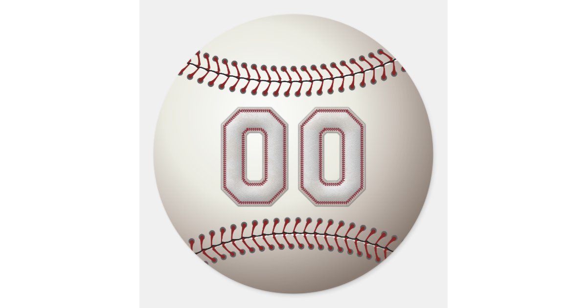 Baseball Ball Stickers, Zazzle