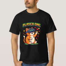 Player One 8-Bit VR Gamer Cat