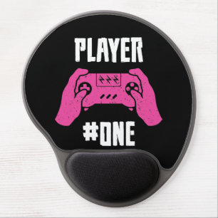 Player #One Gaming Gel Mouse Pad