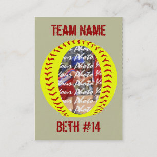 Player Photo Trading Cards