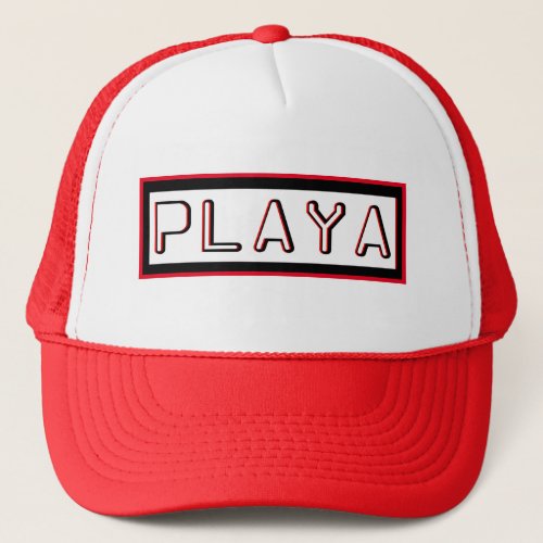 Player Playa Yo Trucker Hat