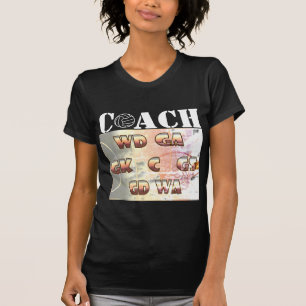 Player Positions and Ball Design Netball Coach T-Shirt