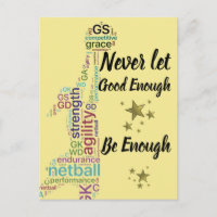 Player Positions And Motivational Netball Quote