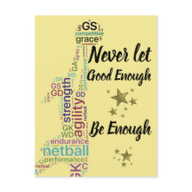 Player Positions And Motivational Netball Quote