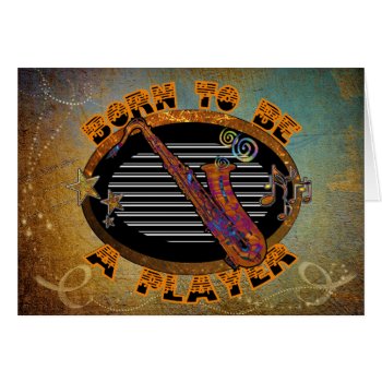 Player Saxophone Id281 by iiphotoArt at Zazzle