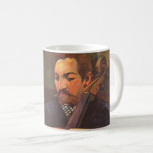 Player Schneklud Portrait by Paul Gauguin Coffee Mug