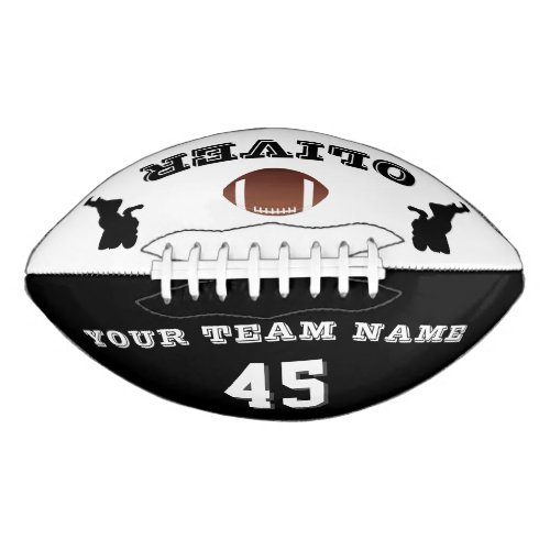 Player Silhouette Name Number Team Football