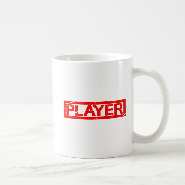 Player Stamp Coffee Mug (Right)
