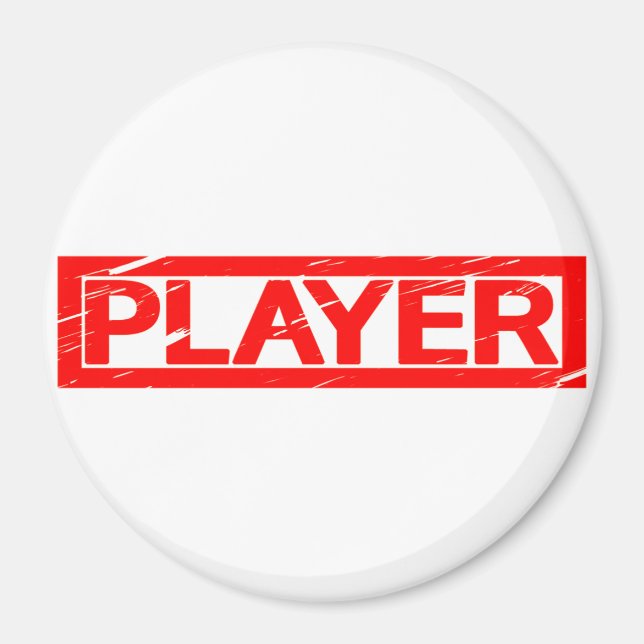Player Stamp Magnet (Front)