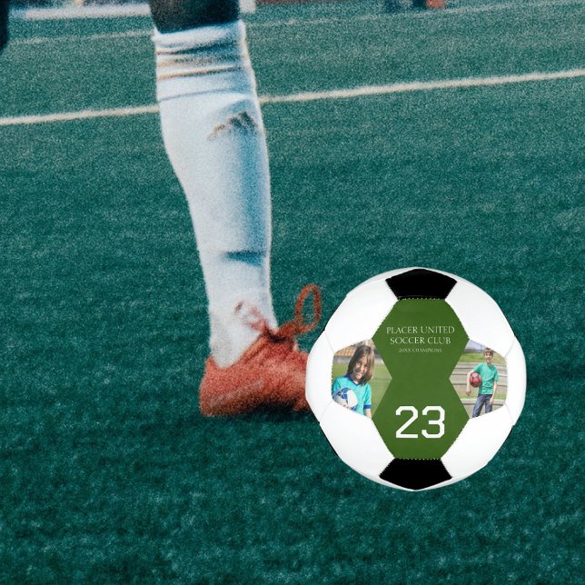 Player Two Photo Keepsake Soccer Ball (Creator Uploaded)