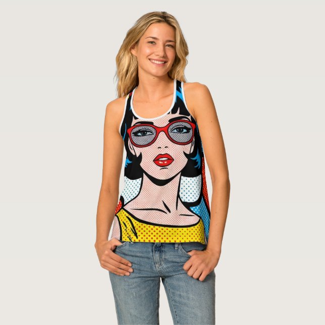 playera HOW?! Pop Explosion Tank Top (Front Full)