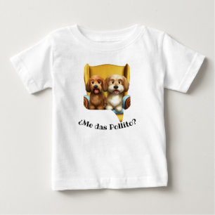 Playera Infantil “Amiguitos Peludos” Baby T-Shirt