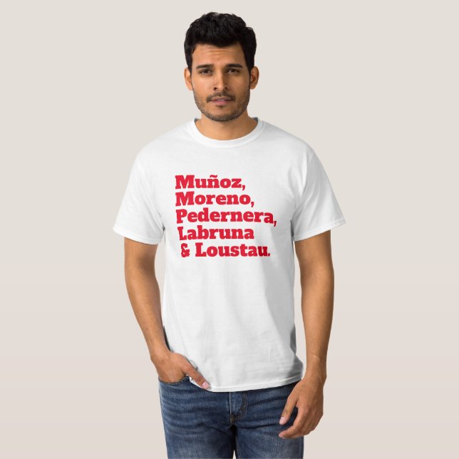 Playera La Máquina River Plate T-Shirt (Front Full)