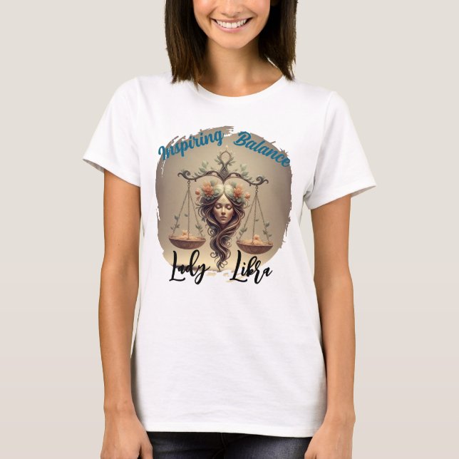 Playera Lady Libra T-Shirt (Front)