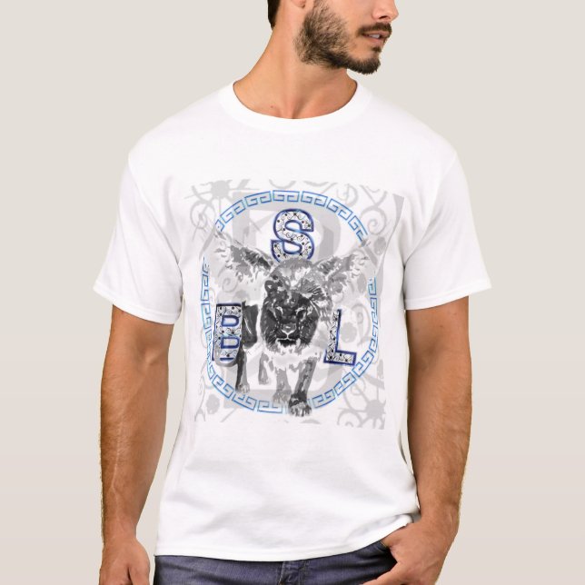 Playera Lyon black awards 2 green family lux T-Shirt (Front)