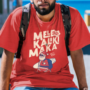 Playera Mele Kalikimaka - Divertidos Navidades de Santa Ha