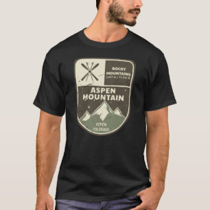 Playera Montañas Aspen Montañas Rocosas Colorado