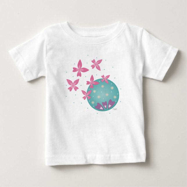 Playera niña baby T-Shirt (Front)