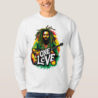Playera One Love the King of Reggae T-Shirt